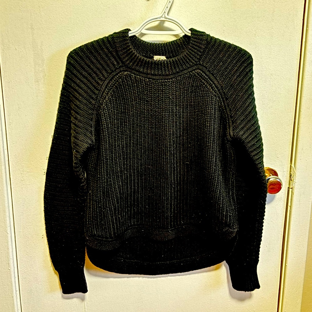 Wilfred Merino Wool Cropped Sweater